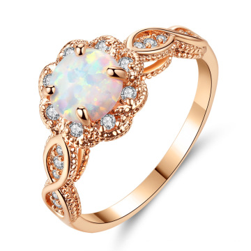 Модные кольца 2021 женские украшения с когтями опал кольцо медные аксессуары подарок для девочек